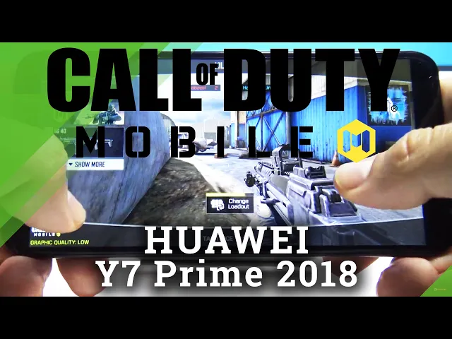 Video thumbnail for How Call of Duty works on HUAWEI Y7 PRIME 2018 – CoD Gameplay