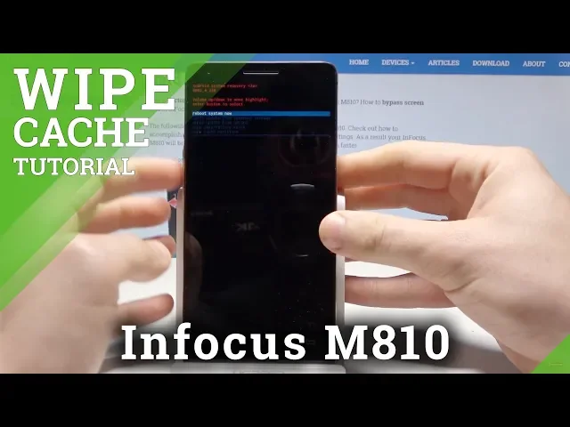 Video thumbnail for How to Wipe Cache Partition in InFocus M810 - Delete Cache Files