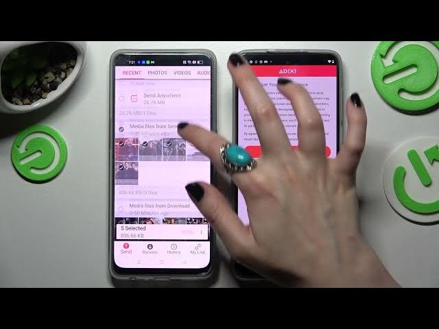 Video thumbnail for How to Transfer Files from OPPO F21 Pro 5G to an Android Device // Send Anywhere App