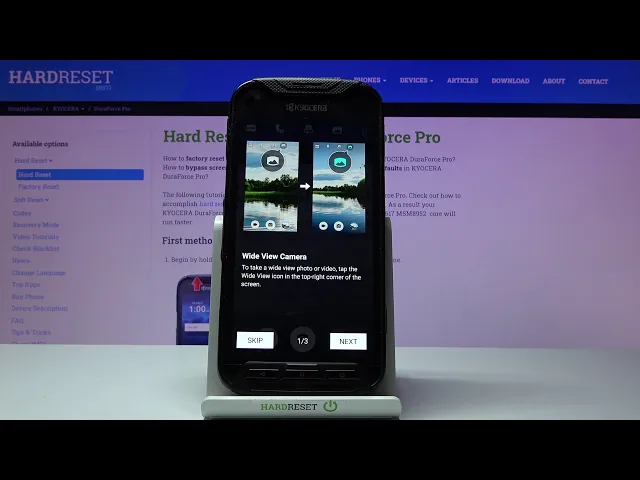 Video thumbnail for How to Reset Camera in KYOCERA DuraForce Pro – Restore Camera Settings