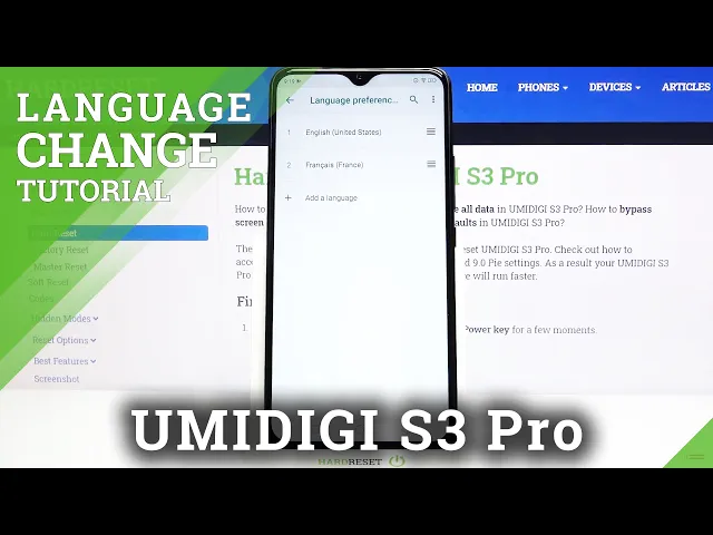 Video thumbnail for How to Change Language in UMIDIGI S3 Pro – Language Settings