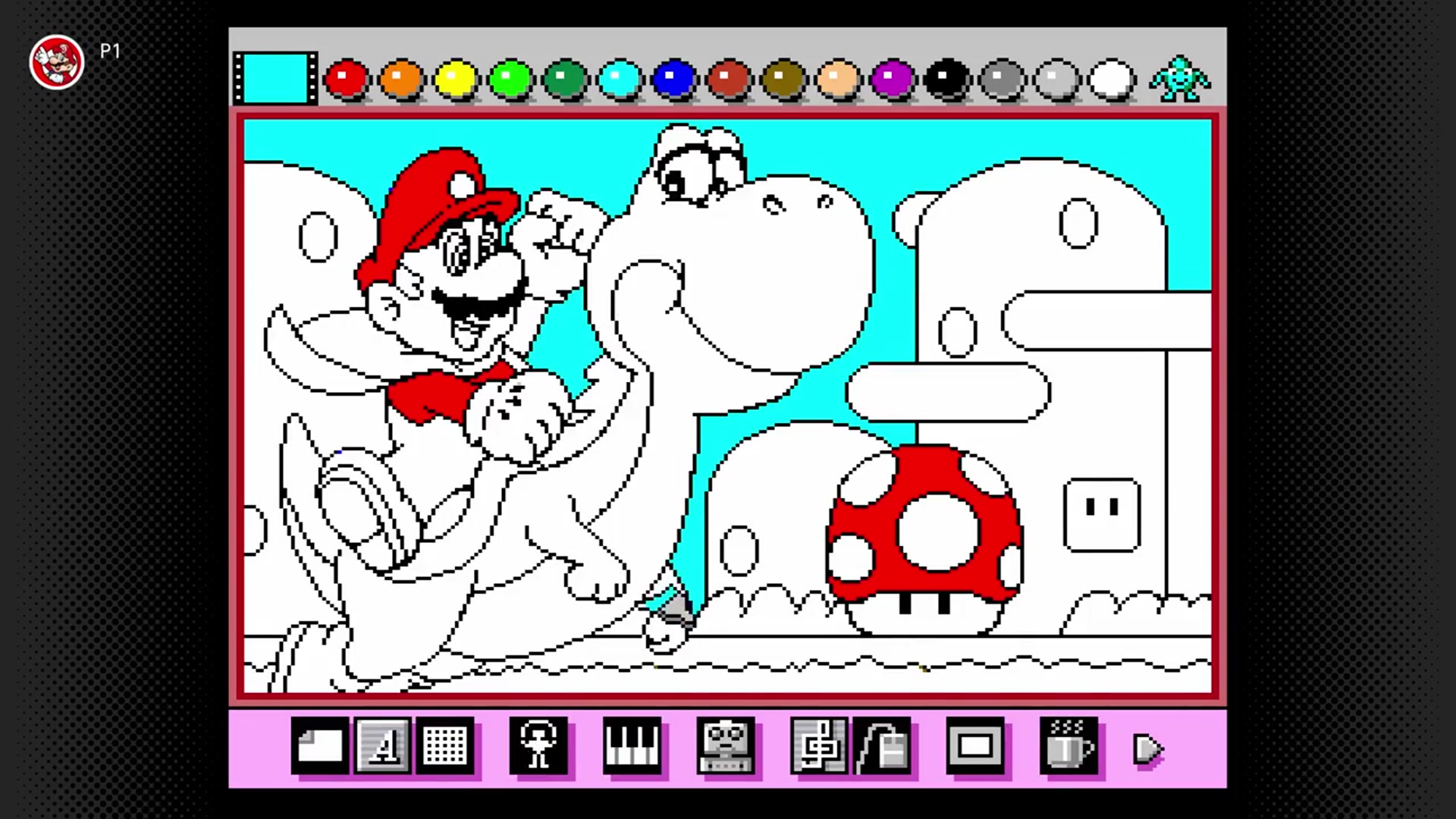 'Video thumbnail for Mario Paint - Official Super NES Nintendo Classics July Game Updates 2025 Trailer'
