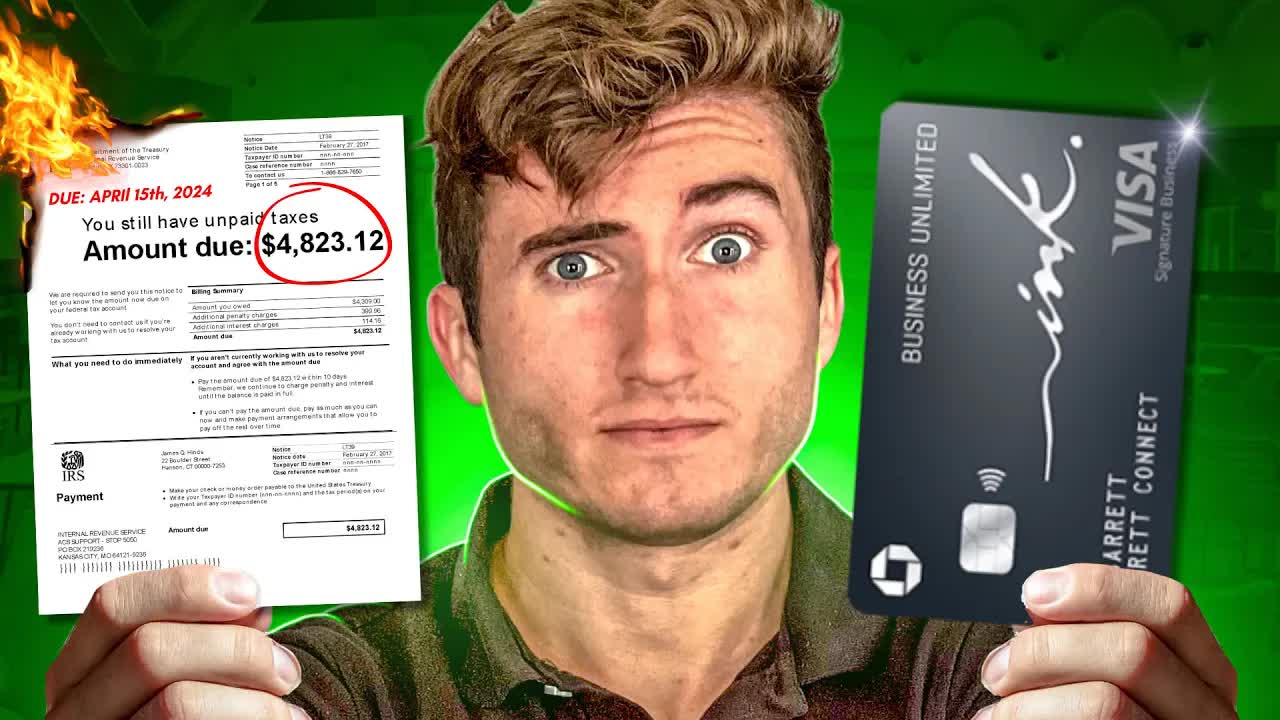 Video thumbnail for Anthony Venture: pay your taxes online with credit cards: a 2024 guide for maximizing rewards