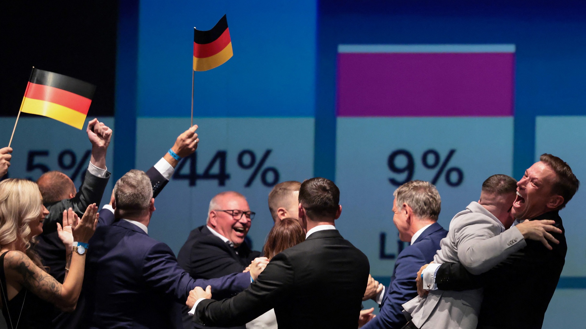 Video thumbnail for Germany’s far right is three seats from state power