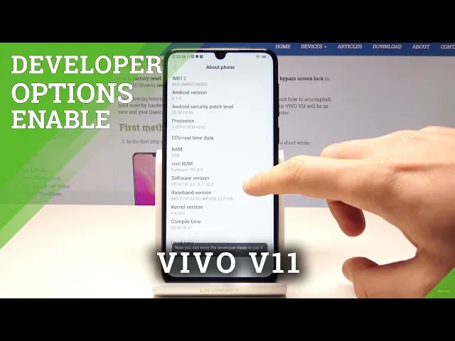 Video thumbnail for Developer Options VIVO V11 - Allow OEM Unlocking
