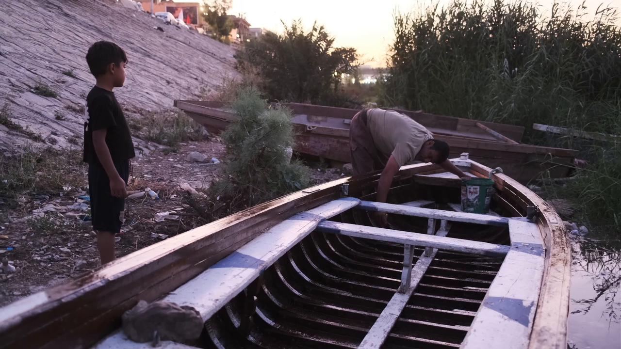 Video thumbnail for Iraq: Waterfront Life Al Shawaka Baghdad 6.