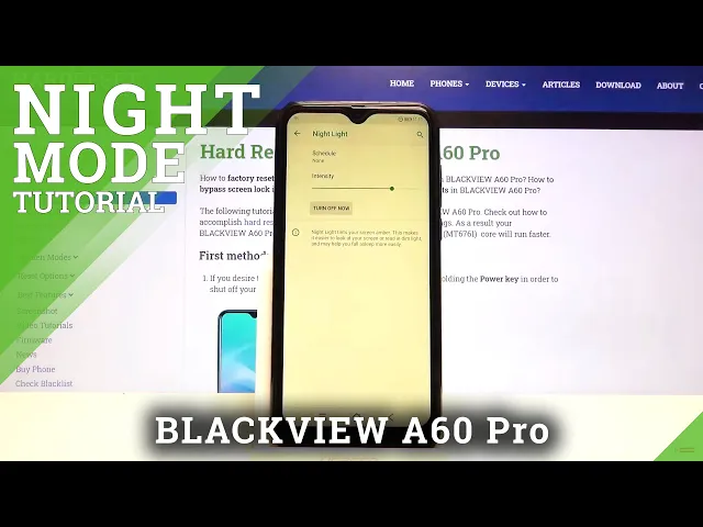 Video thumbnail for How to Enable Eye Comfort in BLACKVIEW A60 Pro – Activate Night Mode