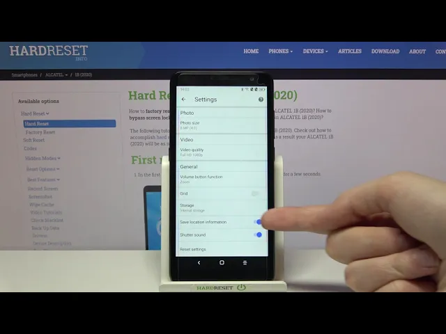 Video thumbnail for How to Enable Camera Shutter Sound in ALCATEL 1B 2020 – Manage Camera Sounds