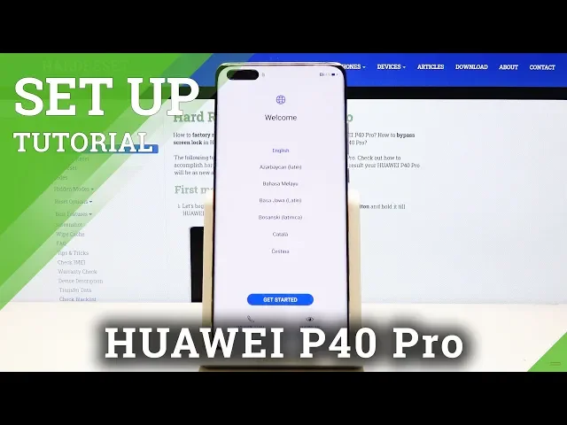 Video thumbnail for How to Set Up Huawei P40 Pro -  Activation & Configuration Process