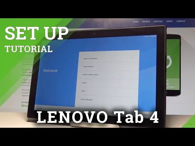 Video thumbnail for How to Set Up LENOVO Tab 4 - Tablet Activation & Configuration |HardReset.Info