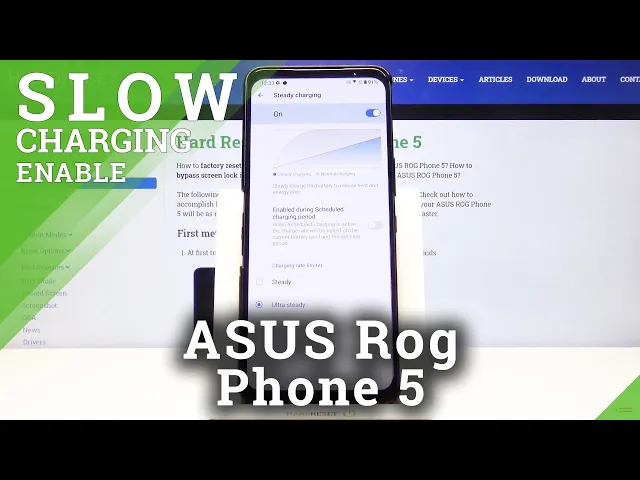 Video thumbnail for ASUS ROG Phone 5 & Battery Settings – Enable Slow Charging Mode