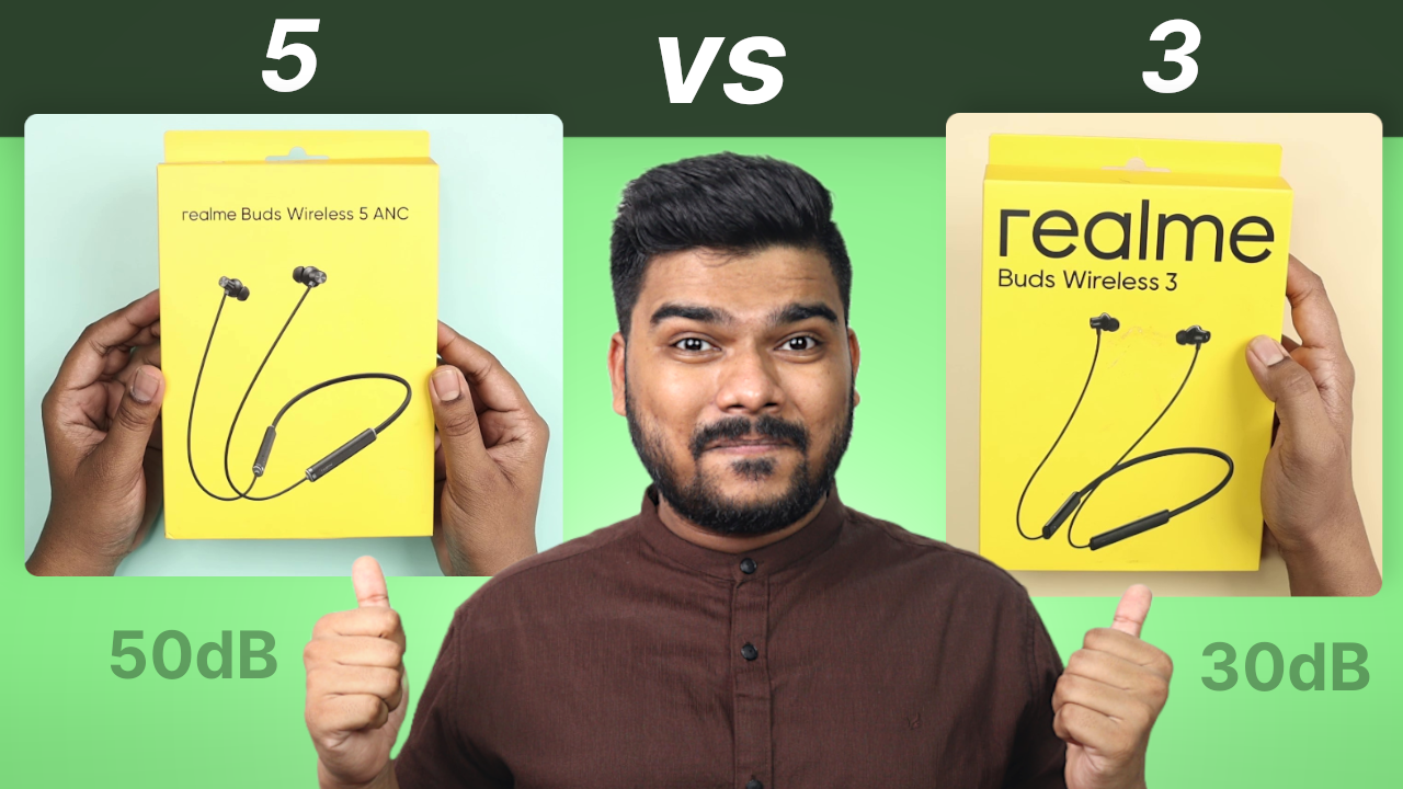 'Video thumbnail for realme Buds Wireless 5 vs 3: Which Neckband is Better to Buy?'