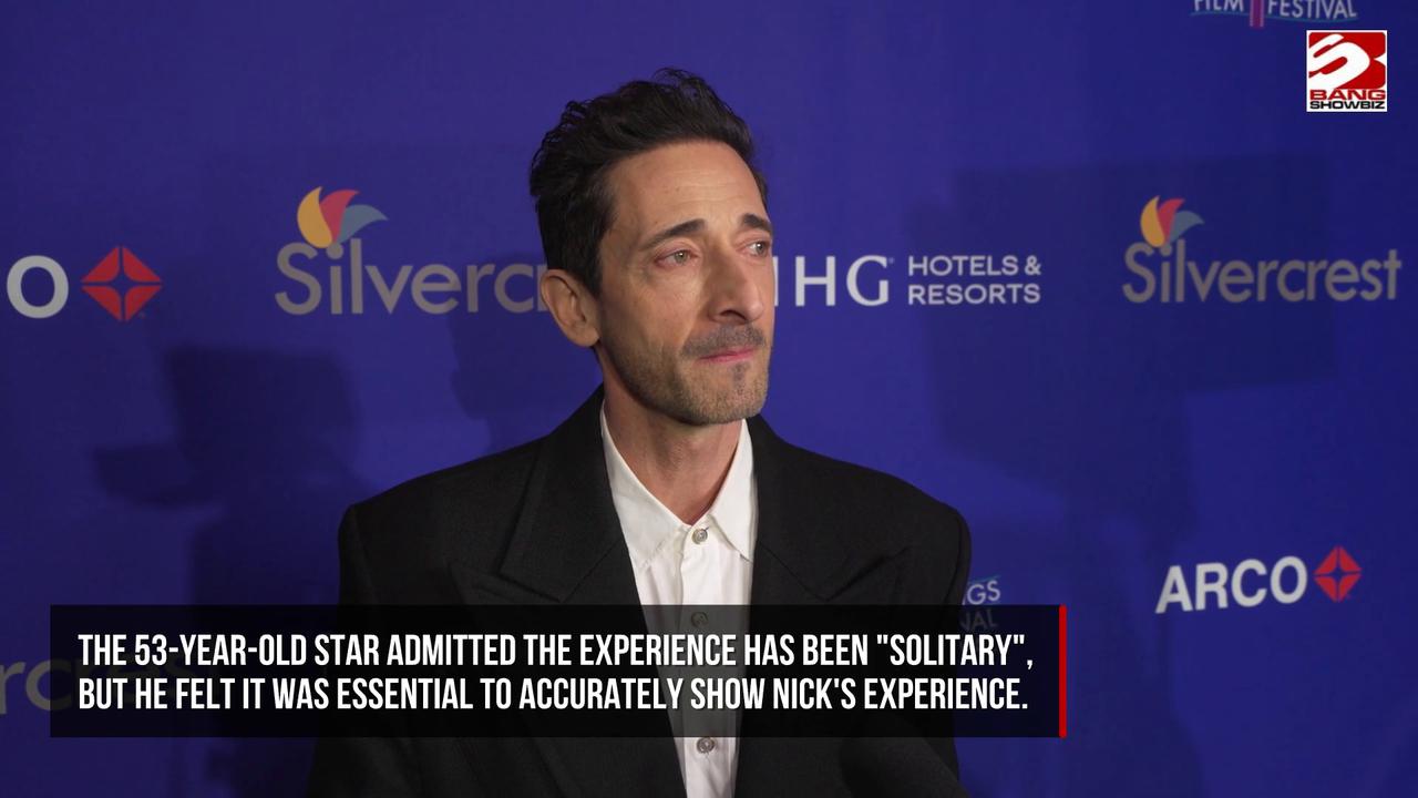 Video thumbnail for Adrien Brody has spent almost half a year living alone in a hotel room