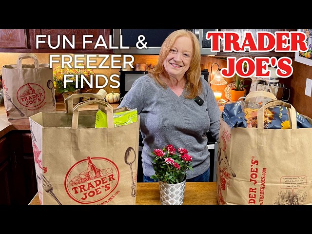 Video thumbnail for Trader Joe's FUN FALL & FREEZER FINDS