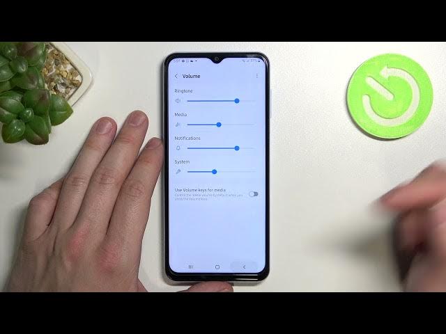 Video thumbnail for Samsung Galaxy A13  - How To Change Volume Keys Controls