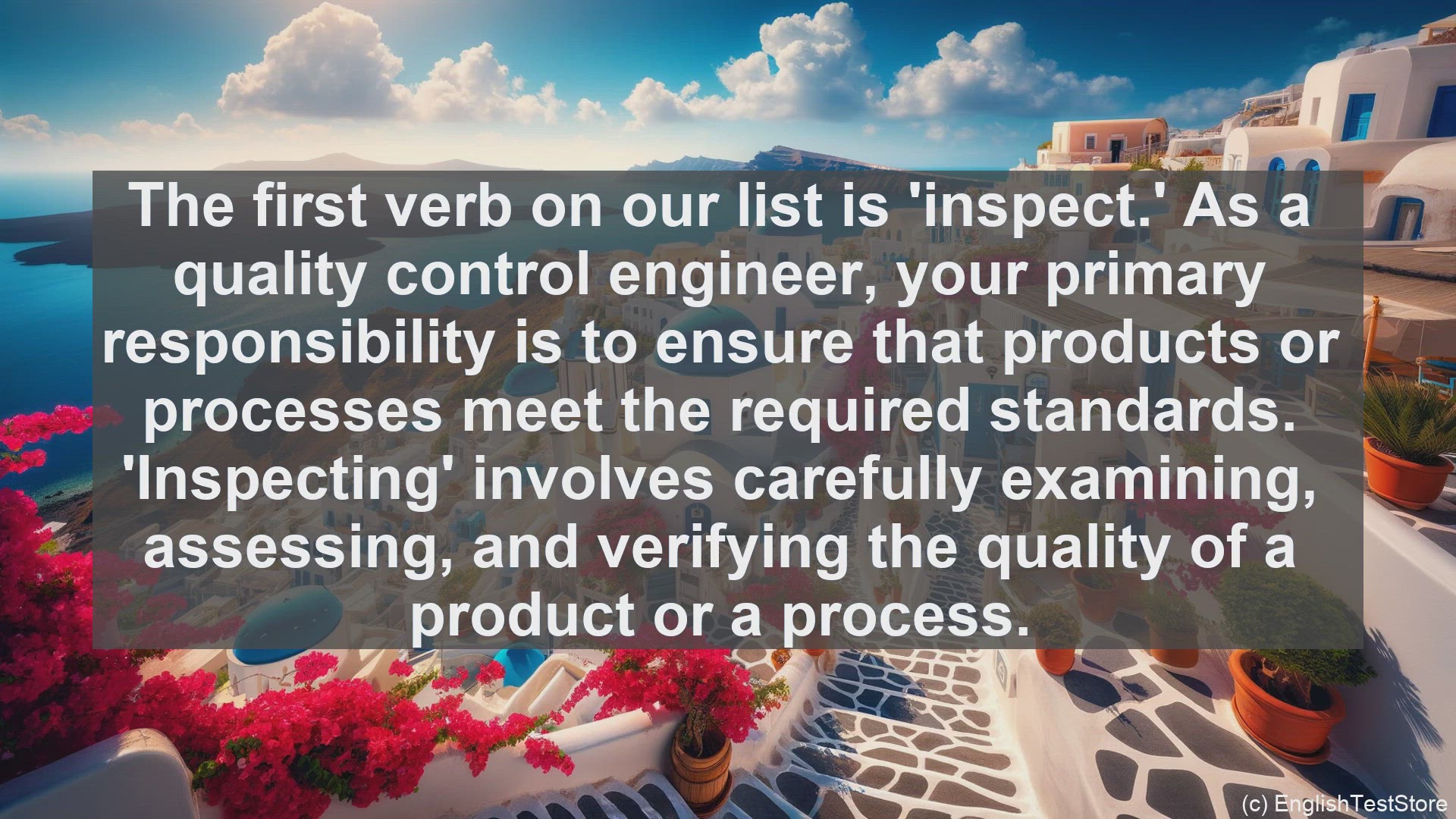'Video thumbnail for Top 10 English Verbs for Quality Control Engineer'