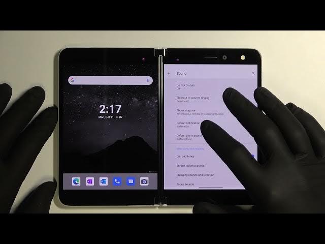 Video thumbnail for How to Set Custom Notification Sound on MICROSOFT Surface Duo - Sound Settings
