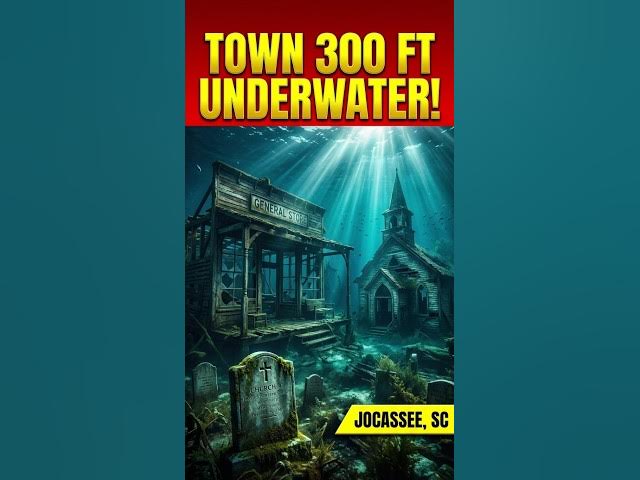 Video thumbnail for Why Is There A Church 130ft Underwater? 🪦 #Shorts