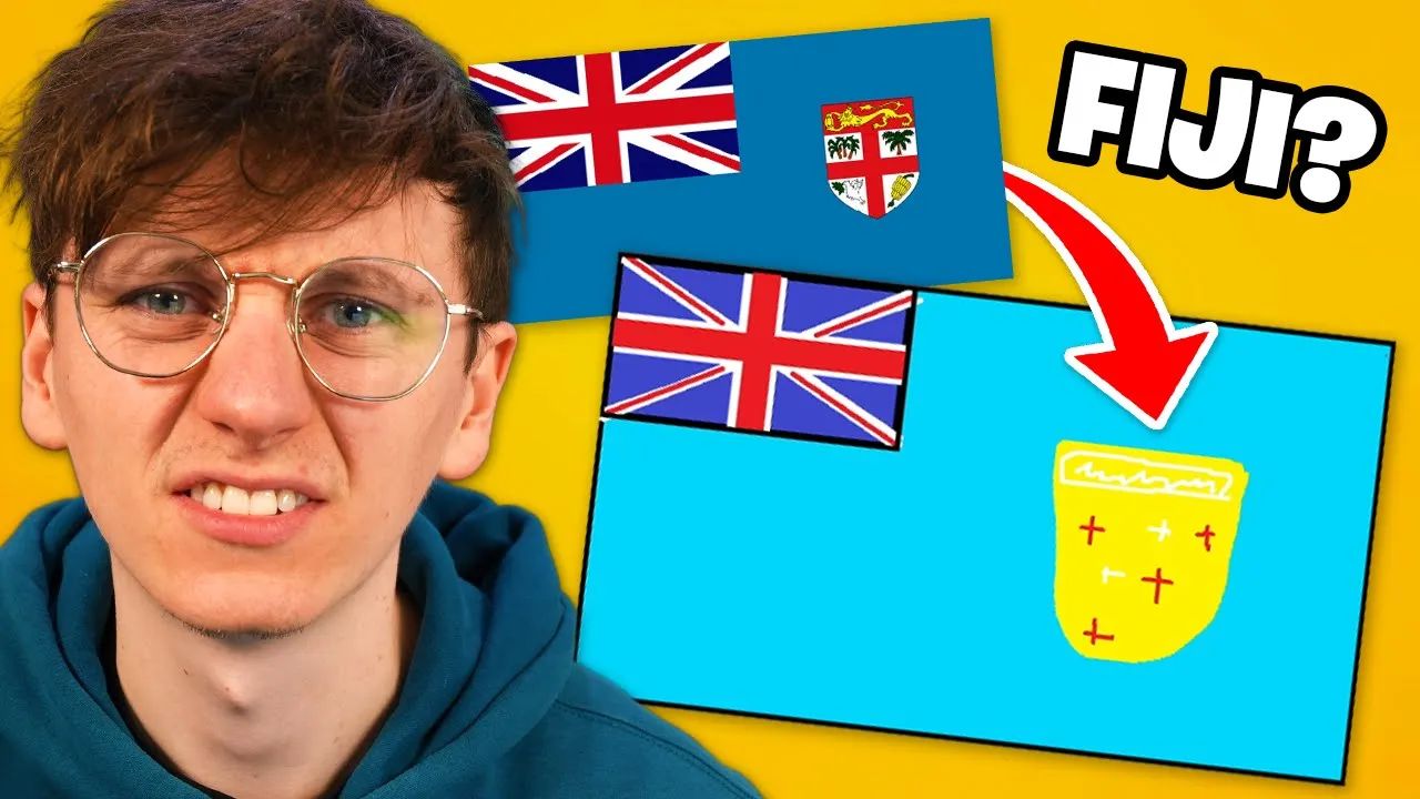 Video thumbnail for Drawing HARD Flags From Memory