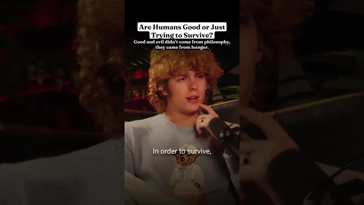 Video thumbnail for Josh Terry: human nature, good vs evil and survival