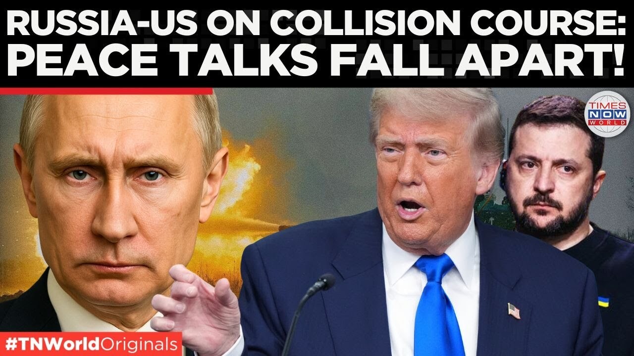 'Video thumbnail for Trump Threatens Shift in US–Russia Ties Amid Ukraine War Tensions | Times Now World'