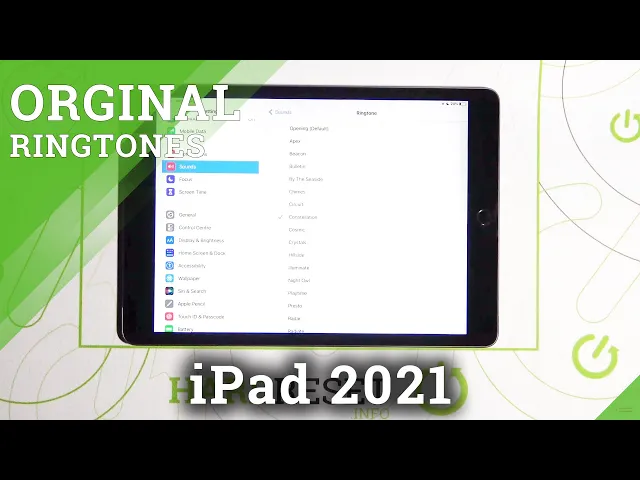Video thumbnail for How to Check All Ringtones Avaliable on iPad 2021 - List of iOS Ringtones Checkup