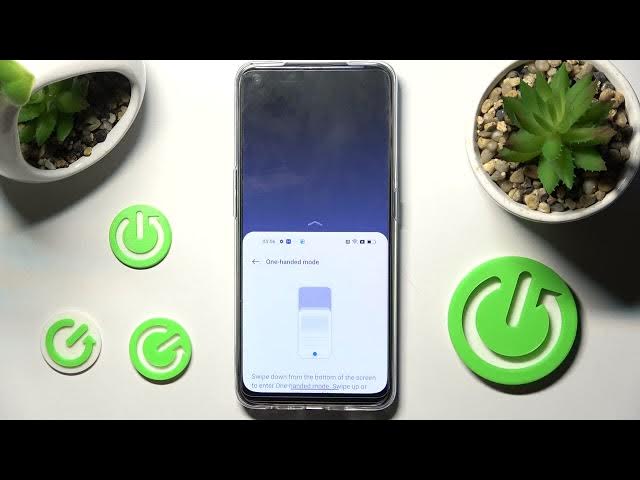 Video thumbnail for OPPO RENO 5Z How To Enter One Handed Mode