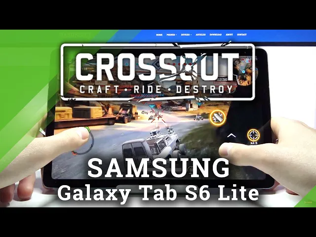 Video thumbnail for Gameplay of Crossout Mobile on Samsung Galaxy Tab S6 - Efficacy Test