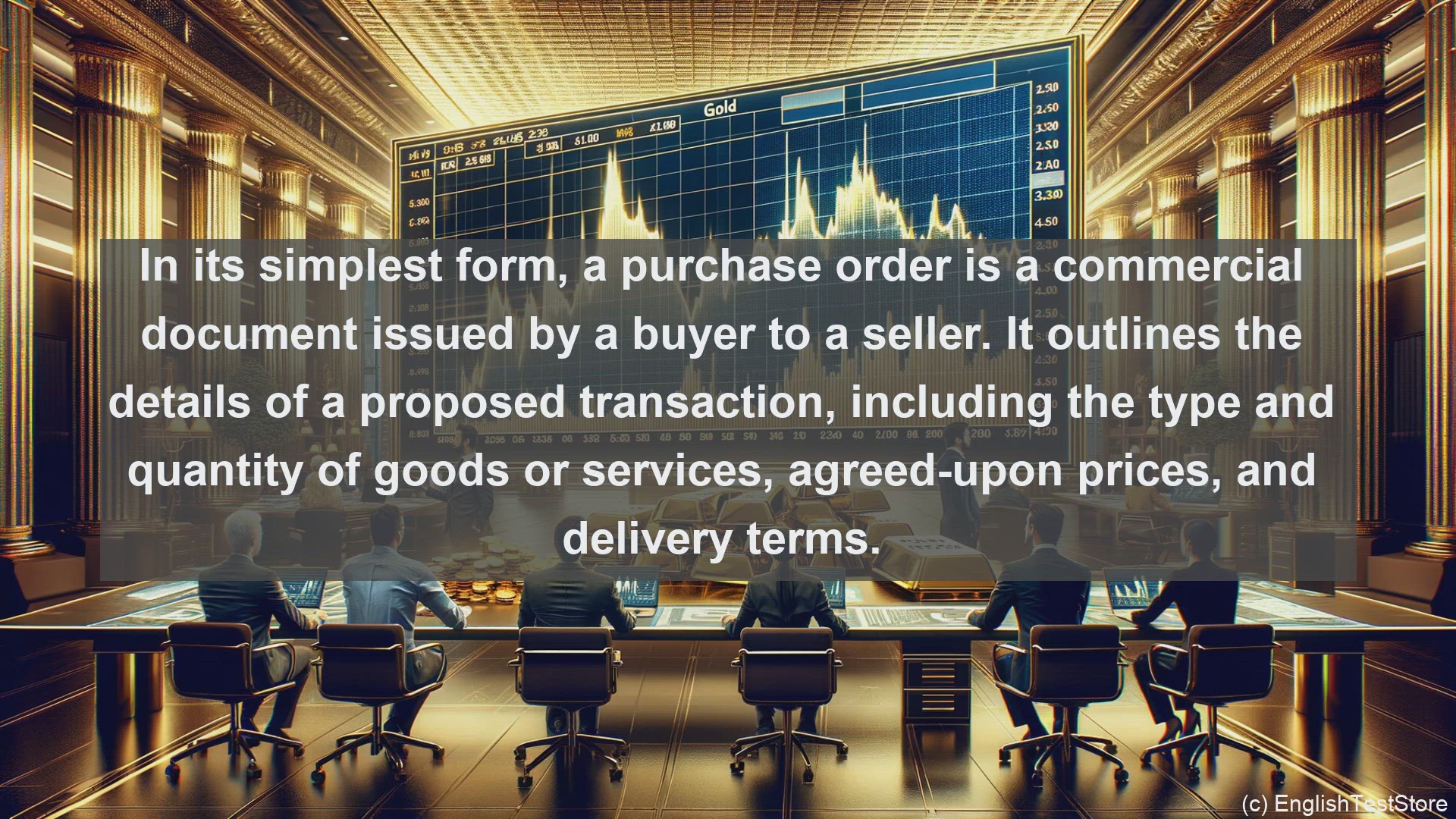 'Video thumbnail for Purchase order in economics and finance'