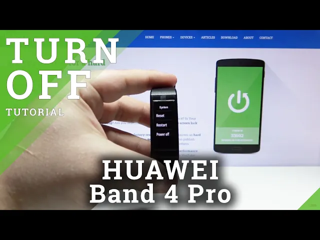 Video thumbnail for How to Power Off HUAWEI Band 4 Pro – Turning Off Device