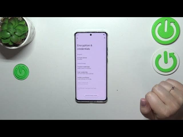 Video thumbnail for How to Clear the Credentials on MOTOROLA Edge 40 - Removing Cached Certificates
