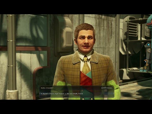 Video thumbnail for The Outer Worlds 2 - Perilous Journey To The Grove: Meet Huell Chaudry (Spiral Grove, Schematics)