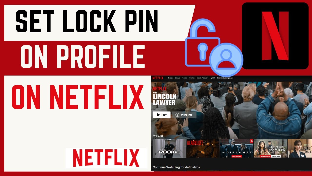 Video thumbnail for How To Lock Netflix Profile Using PIN | Set PIN On Netflix Profile