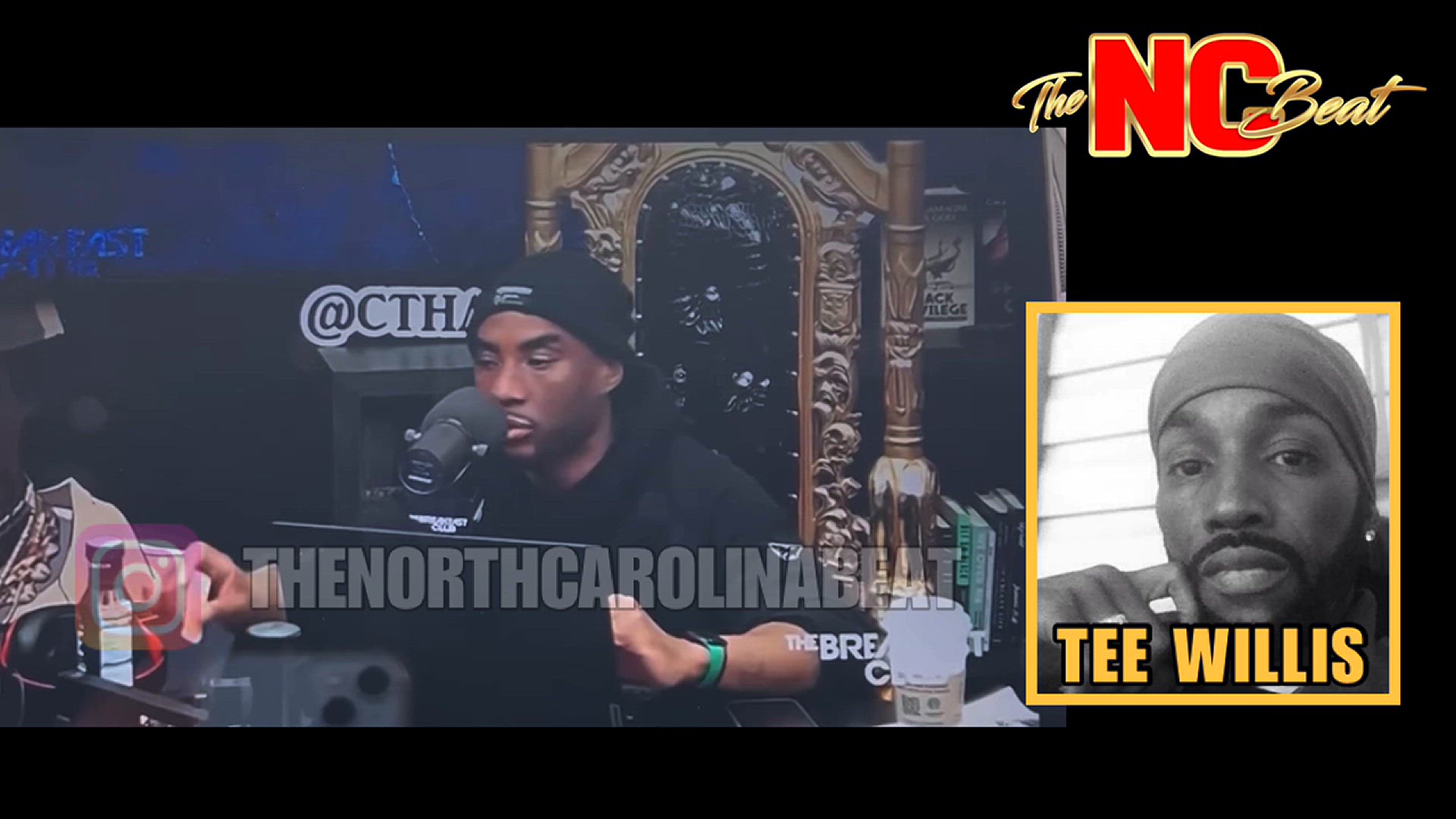 Video thumbnail for Charlamagne tha God on Tee Willis tattoo