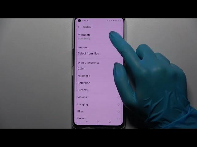 Video thumbnail for How to Change Vibration Pattern on OPPO Reno 6 Pro 5G - Open Vibration Settings