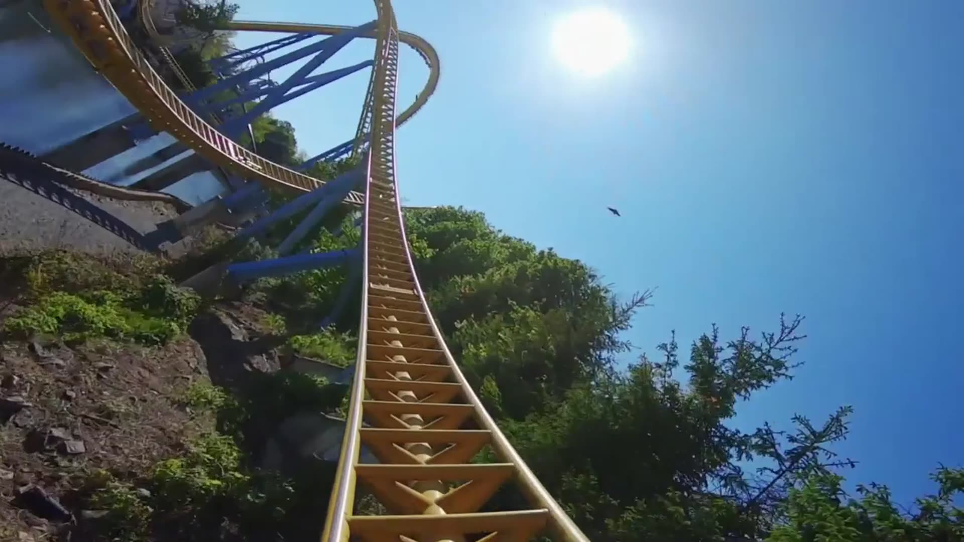 'Video thumbnail for Skyrush Front Row POV from Hershey Park'