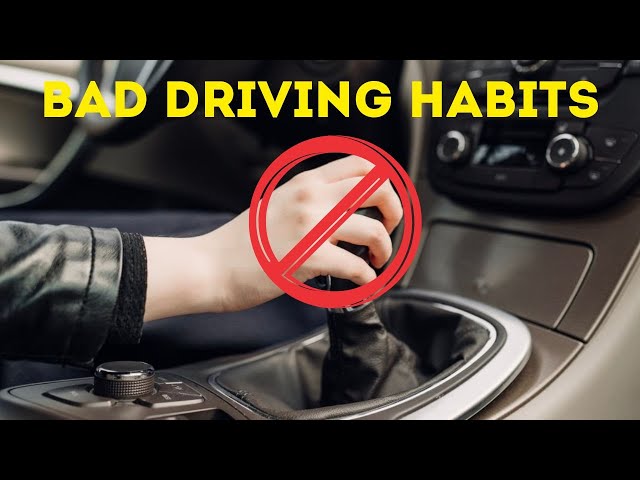 Video thumbnail for These are REALLY BAD driving habits you should GET RID of