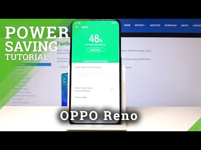 Video thumbnail for How to Enable Power Saving Mode in OPPO Reno - Low Power Solution