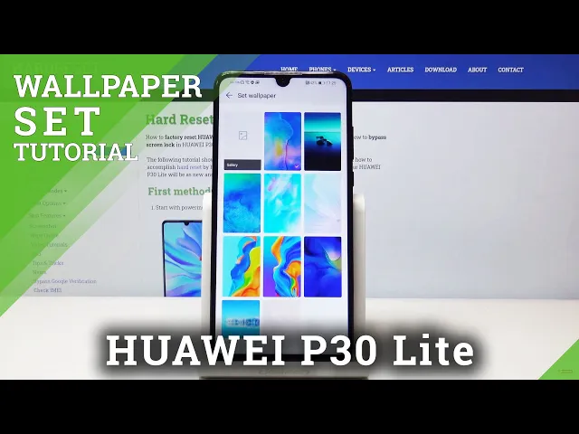 Video thumbnail for How to Set Up Home Screen & Lock Screen in Huawei P30 Lite – Change Wallpaper