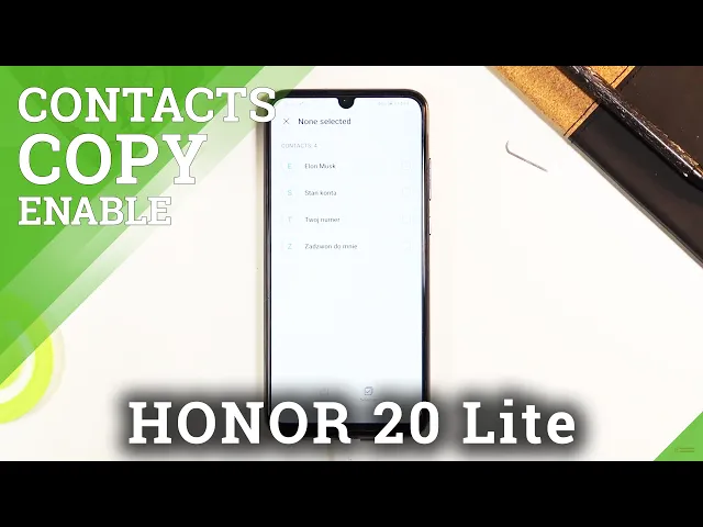 Video thumbnail for How to Transfer Contacts in HONOR 20 Lite – Move Contacts Between SD Card & Storage