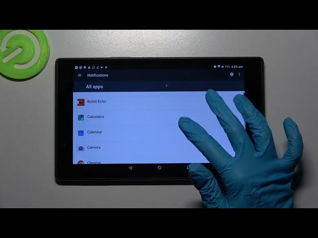 Video thumbnail for How to Turn On / Off App Notifications on Lenovo TAB 4 8 - Manage Notifications