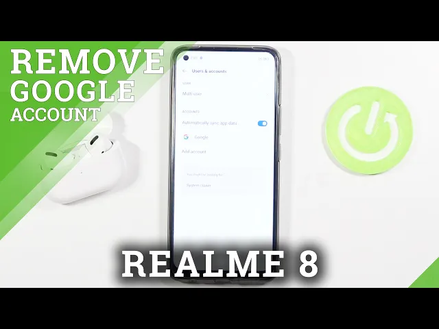 Video thumbnail for How to Logout form Gmail Account in REALME 8 – Remove Google Gmail Account
