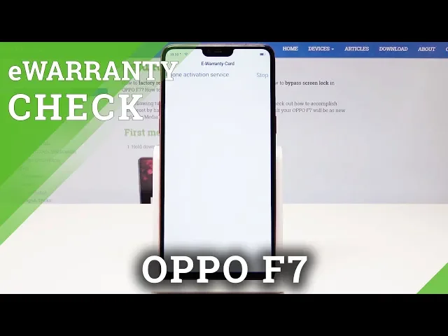 Video thumbnail for How to Check eWarranty in OPPO F7 - eWarranty Status