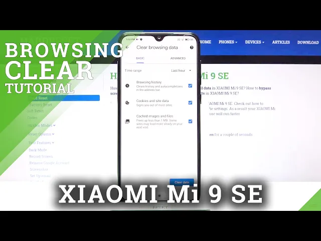Video thumbnail for How to Clear Browsing Data on XIAOMI Mi 9 SE – Clear Browsing History