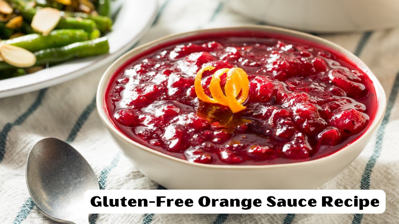 'Video thumbnail for Gluten Free Orange Sauce Recipe: video blog'