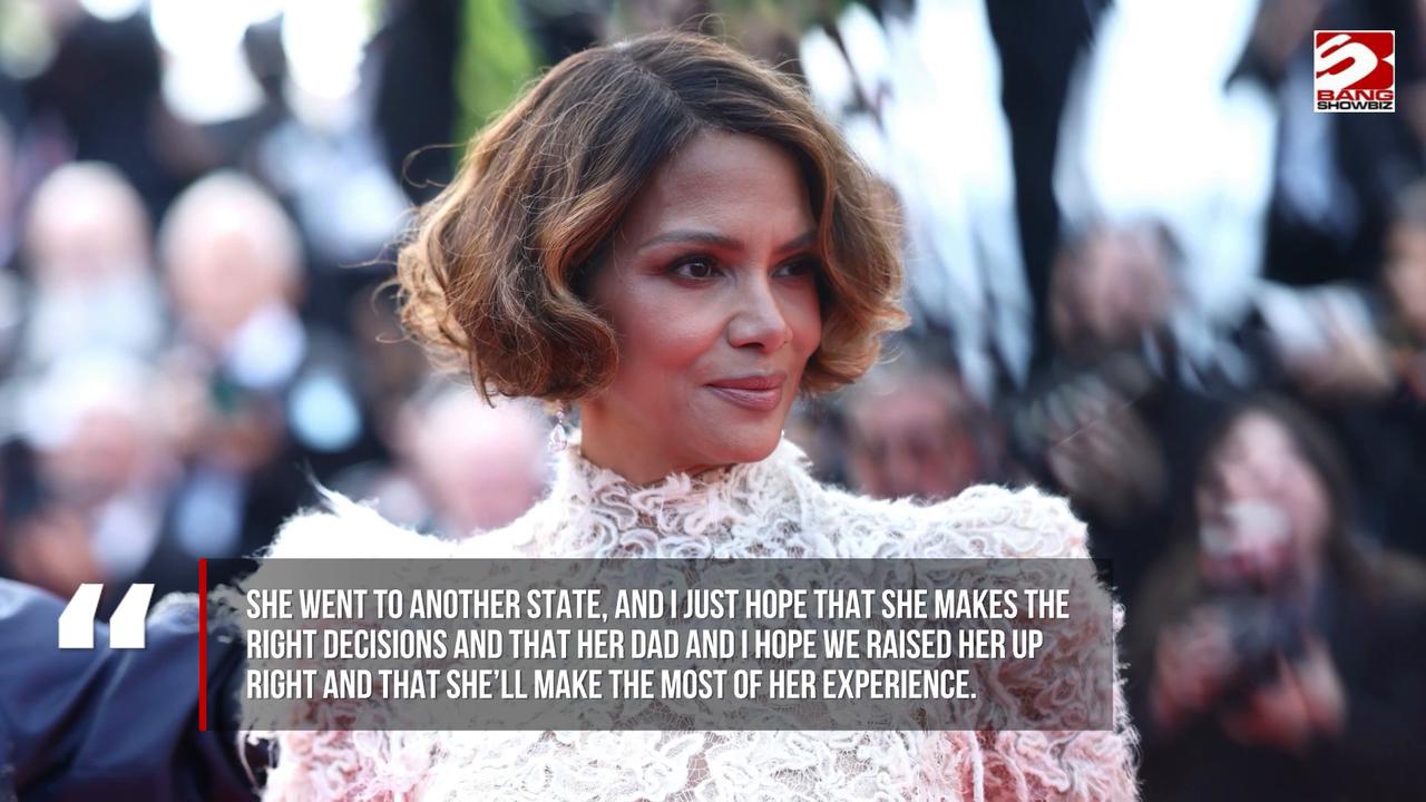 Video thumbnail for Halle Berry had 'a little fear' about daughter leaving home.