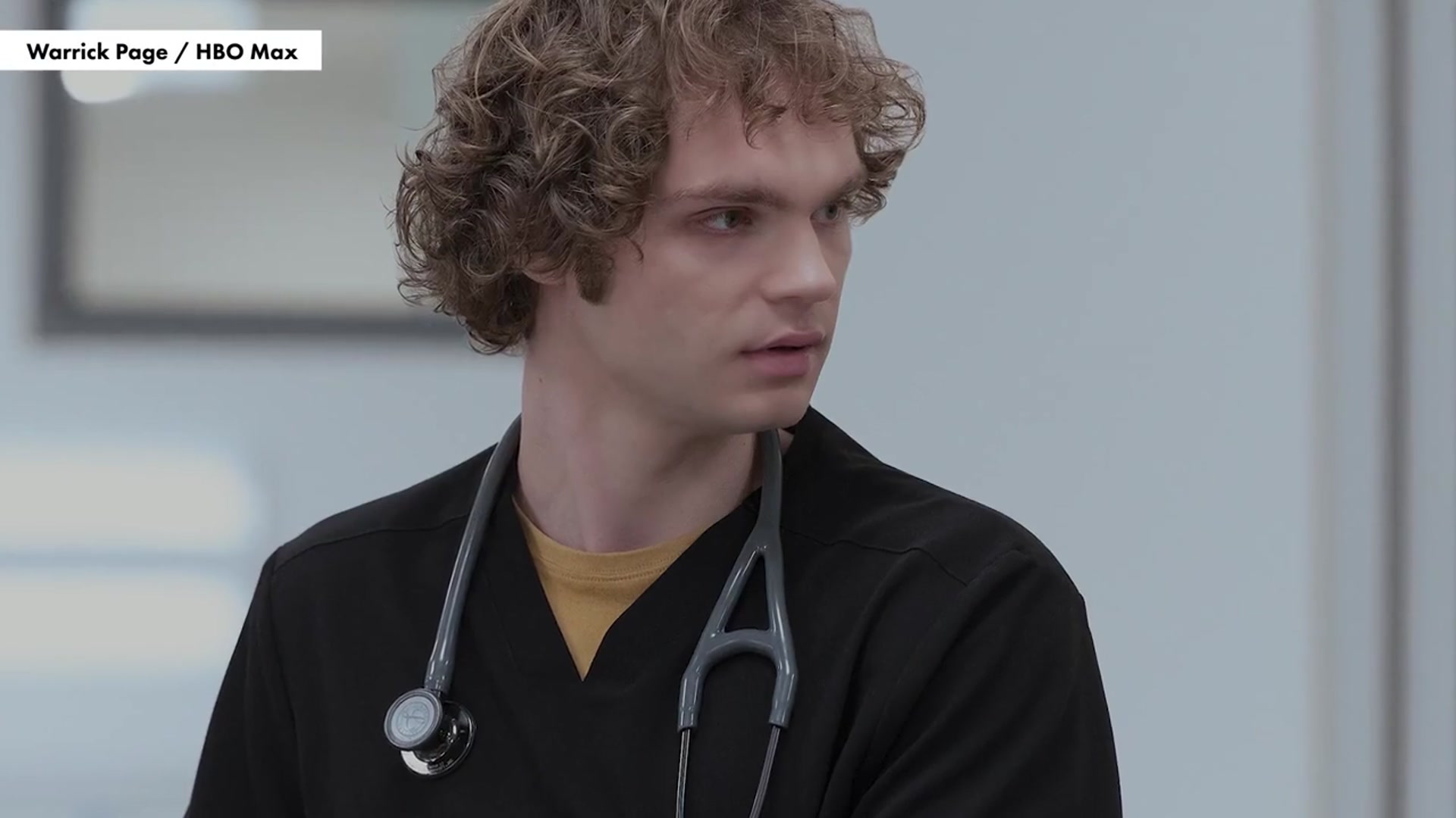 Video thumbnail for 'The Pitt' Star Lucas Iverson Doesn't Know If Ogilvie Will Quit or Return in Season 3