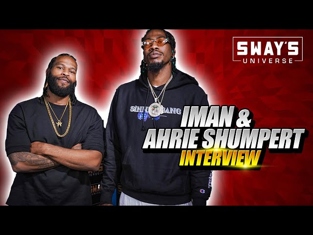 Video thumbnail for Ahrie & Iman Shumpert Talk New podcast “Iman Amongst Men” | SWAY’S UNIVERSE