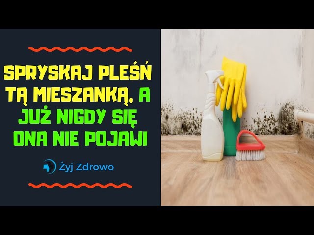 Video thumbnail for ✅ Spryskaj pleśń tą mieszanką, a już nigdy się nie pojawi ✅