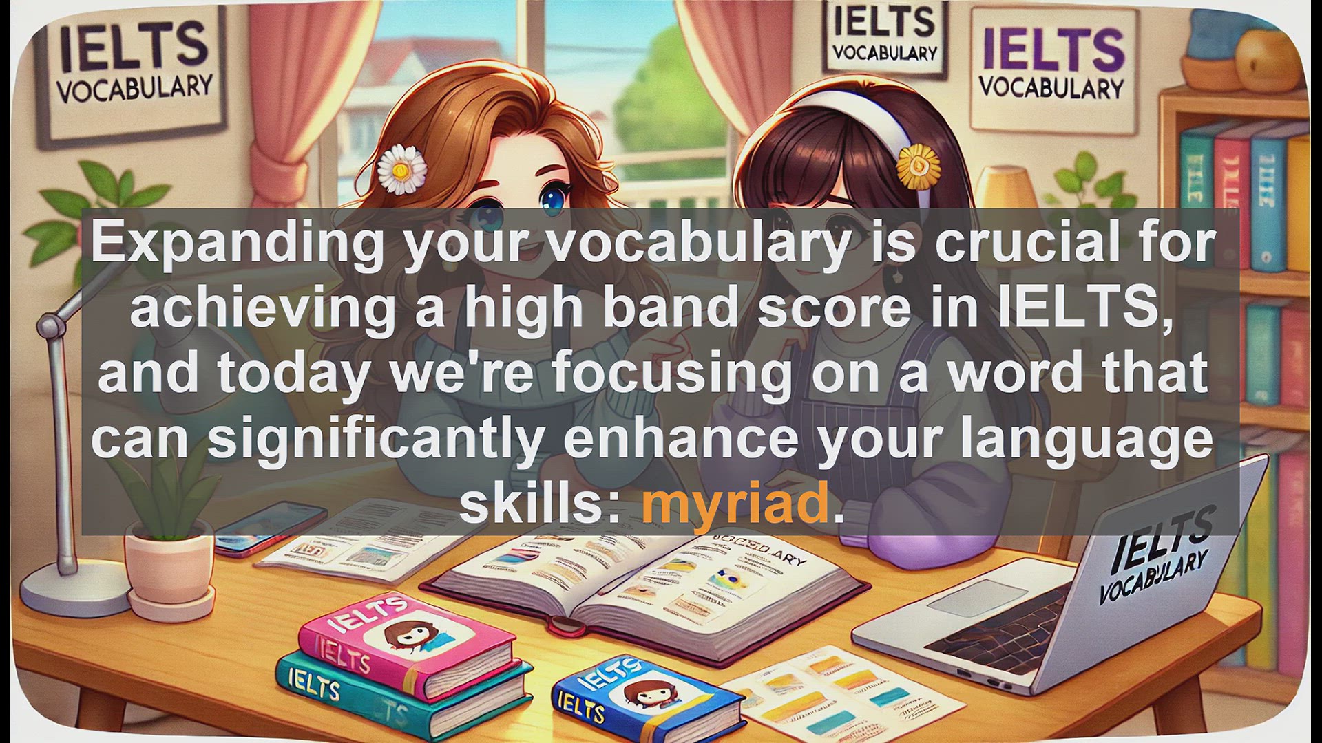 'Video thumbnail for 2500 Must Know IELTS 6.5 Vocabulary - Master 'Myriad' for IELTS Success: Boost Your Vocabulary'